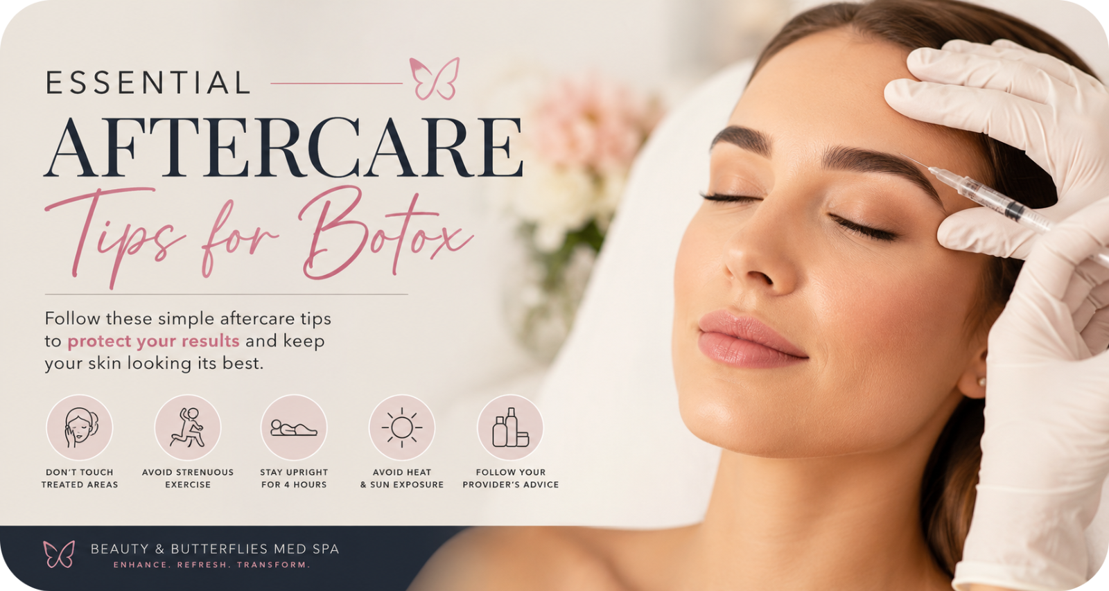 Essential Botox Aftercare Tips for Optimal Results