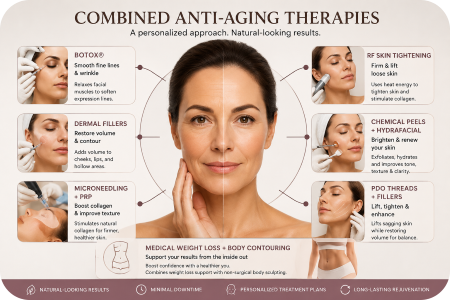 Combination Treatments for Anti-Aging: Customized Treatment for Better Results