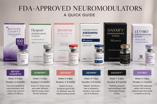 Understanding the Different FDA-Approved Neuromodulators